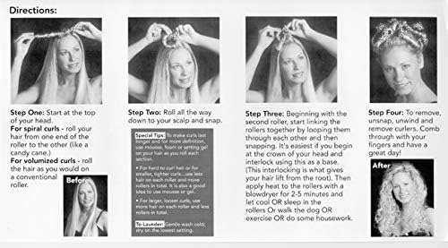 Exceptional Products Wrap Snap And Go Hair Rollers By Exceptional