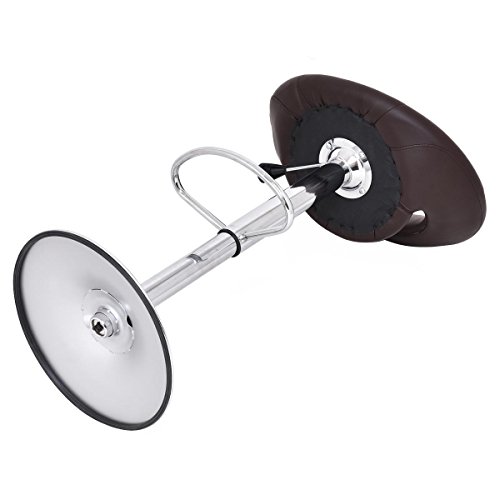 image for Bar Stool, GentleShower PU leather Barstool Single Semi Circle Shape 3