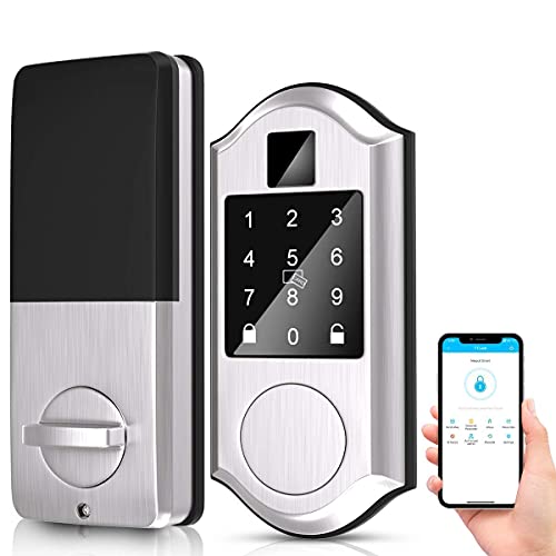 Narpult Smart Lock Deadbolt, Electronic Door Lock, No Fingerprint