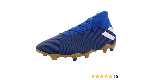 Amazon.com | Adidas Mens Nemeziz 19.3 Fg Soccer Shoes Blue/White/Black 9.5  | Soccer