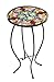Evergreen Garden Tiffany-Inspired Floral Side Table for Patio or Garden Indoor Outdoor Side Tables for Your Patio, Lawn, Garden or Home Décor