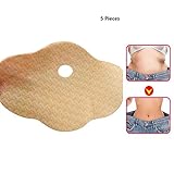 ixaer Belly Slimming Patch, Slimming Ultimate Body Wrap Weight Loss Patch Wonder Slimming Sticker 5 PCS