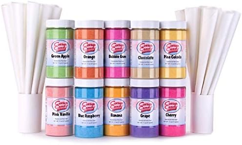 Cotton Candy Express 10-Count Floss Sugar Variety Kit