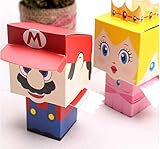 Astra Gourmet 36 pcs/set Cute Cartoon Super Mario Bros Princess Candy Boxes/Party Favor Boxes/Gift Boxes - Bride and Groom Wedding Favors Wedding gifts