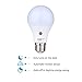 LED Sensor Bulbs ,TOPCHANCES 2Pcs 7W E27 Dusk to Dawn Smart LED Light Bulb Energy Save Automatic Sensor Ball Lamps (3000K-Warm White)
