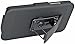 BLACK RUBBERIZED HARD CASE BELT CLIP HOLSTER STAND FOR BLACKBERRY Z30 PHONE