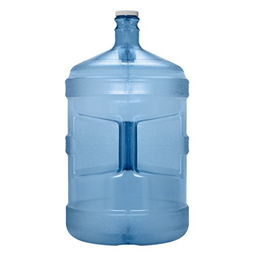 Polycarbonate Plastic Reusable Water Bottle Container (Made in USA) (5 Gallon)