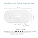 Wireless Charger for Multiple Devices, ZealSound 10W Fast Triple Dual Wireless Charging Pad Quick QC 3.0 Adapter Included Station Dock with USB Charge Port for Qi Enabled Phones and New AirPods(White)