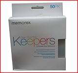 Memorex(R) Cd Dvd Keepers, Clear, Pack Of 50