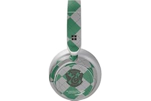 Skinit Decal Audio Skin Compatible with Surface Headphones - Officially Licensed Warner Bros Slytherin Crest Design