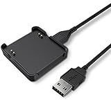 TUSITA Charger for Garmin Vivoactive Smartwatch - USB Charging Cable Clip Cradle 100cm - Fitness Tracker Accessories