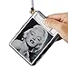 LINGAN Cigarettes Case Box with Lighter Metal Full Pack 20 Regular Cigarettes USB Lighter Portable Rechargeable Flameless Windproof Electric Cigarette Lighter (1)