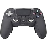 PS4 Wireless Controller, SADES C100 Professional PS4 Controller Bluetooth Gamepad for Playstation 4 Game(Black) (Black)