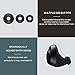 Wireless Earbuds, Bluetooth Earbuds Bluetooth 5.0 True Wireless Sport Mini Headphones Touch Control 28H Playtime Hi-Fi Stero Bass Sound Noise Cancelling Headsets, Built-in Mic (Black)