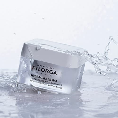 Filorga Hydra-Hyal Cream-Gel, Anti-Aging Facial Treatment for Hydrated and Plumped Skin, Pore Refining Formula with Hyaluronic Acid for Mattifying Hydration for All Skin Types