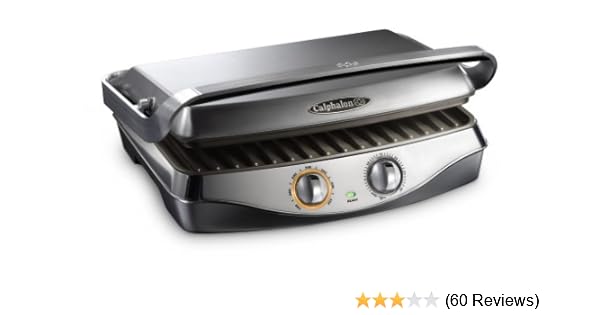 Amazon Com Calphalon He600cg Removable Plate Nonstick Countertop