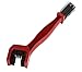 E-tech@motorcycle Chain Brush Grunge Brush Tool (RED)
