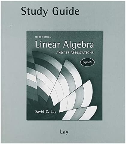 Linear Algebra And Its Applications Valuepack Third Edition By David C ...