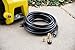Hefty Hoses 50 Foot 3000 PSI Pressure Washer Hose Kit - Black 1/4 Power Washer Hose with Free Accessories (1x 1/4 Quick Connector Kit and 1x 1/4 Hose to Hose Coupler) M22-14MM Brass Thread