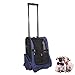 Pet Rolling Carrier Backpack Wheel Around 4-in-1 Pet Travel Carrier,Airline Approve Dog Carrier for Small Pet for Indoor & Outdoor Use (19