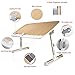 Laptop Stand for Bed with Mouse Pad and Tie, Pixiri Height Adjustable Lap Desk for Adults and Kids, Laptop Bed Tray, Foldable Laptop Desk, Portable Lap Table for Writing on Couch Sofa – Larger Sizethumb 3