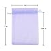 CLOUDYFOCUS 5x7 inches Drawstring Organza Bags - 100Pcs Sheer Organza Pouches for Wedding Party Favor, Jewelry, Candy, Tulle Bags