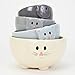 Bits and Pieces – Ceramic Cat Measuring Cups – Home and Kitchen Décor – Make Adorable Addition to Any Kitchen - Nest Together In a Cute Stack