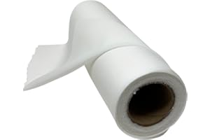 HBI H.B.I. PRODUCTS Soft & Cozy Embroidery Stitch 9" x 10 Yd Roll Woven Iron On Cover Up Stabilizer for Machine Embroidery Lightweight - Soften Scratchy and Rough Stitches - by H.B.I. Products