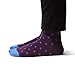 PREMIUM REINFORCED Crew Length Men's Dress Socks - Great for Mardi Gras, Valentine's Day, St. Patrick's Day and more