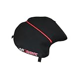 GMAX Airhawk R Cruiser Seat Pad Motorcycle Accessories Black Large
