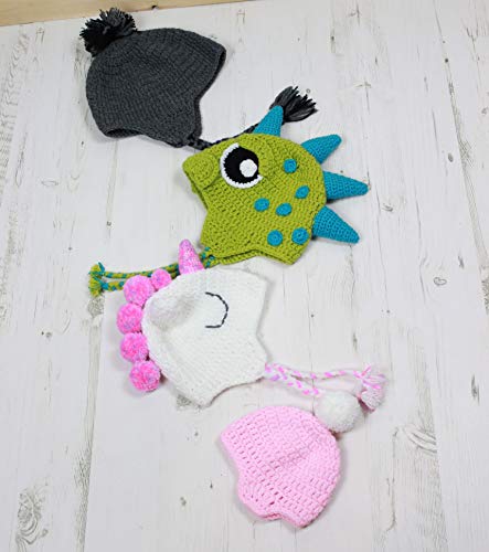 4 Crochet+Pattern+Unicorn+Dinosaur+Toddler