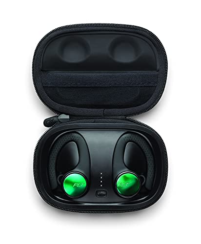 Plantronics Backbeat Fit 3150 Casque De Sport Bluetooth 'true Wireless', In Ear, Ip57, Contour D'oreille, Noir