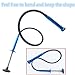Stereotype Four-Claw Magnetic gripping Tool,Claw Magnetic Pick-up Tool, Light Stainless Steel Spring can be Fixed in Different Shapes Without Bounce 2 in 1 Magnetic Pickup
