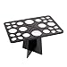 DUcare 26 Mix Size Makeup Brush Rack Holder Air Drying Tower Organizer Tools (Black)