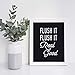 Brooke & Vine Funny Bathroom Decor Hip Hop 80’s 90’s Music Old School Rap Posters Wall Art Prints (UNFRAMED 8 x 10 Set of 4) Black and White Restroom Powder Room Wash Laundry Room Wall Decor Signs -