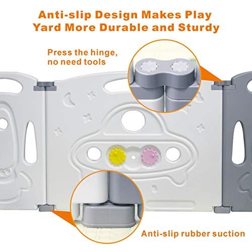 Foldable Baby playpen Baby Folding Play Pen Kids Activity Centre Safety