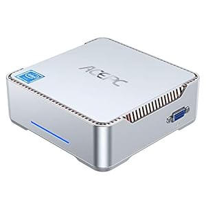 ACEPC AK3 Mini PC Windows 10 Pro, 4GB DDR 64GB eMMC Intel Celeron N3350 Mini Computer, Support 2.4/5G Dual WiFi, 4K HD…