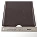 Dockem Executive Sleeve for iPad 1, 2, 3, 4: Slim, Synthetic Leather Case for iPad: Also fits iPad Air (1 & 2) or iPad 9.7 with Smart Cover: Microfiber Lined, Protective Tablet Pouch [Dark Brown]