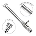 Hisencn (4-Pack Universal BBQ Gas Grill Replacement Straight Stainless Steel Pipe Tube Burner for BBQ Pro, Kenmore Sears, K Mart Part, Members Mark Part, Outdoor Gourm