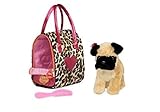 Pucci Pups Pug & Leopard Print Bag