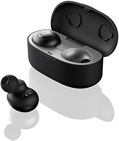 True Wireless Headphone, Sports Earbuds with 12 Hours Battery Including Power of Portable Charging Case, Premium Sound, In Ear Earphones, Waterproof Stereo Headset Secure Fit iyesku YK-T02