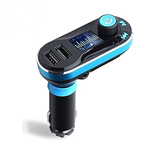 I-supersim bluetooth car kit bluetooth fm transmitter w…