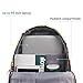 Finex My Neighbor Totoro Gray Canvas Japanese Comic Cartoon Casual Backpack with 15 inch Laptop Storage Compartment for College Student Daypack Travel Snack Sport Book Bag Gift
