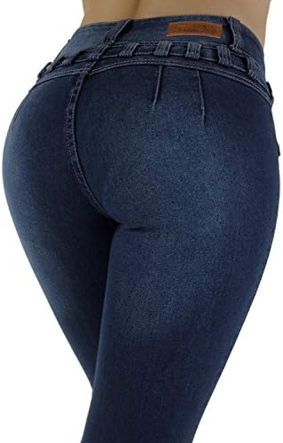 Colombian Design High Waist Butt Lift Levanta Cola Skinny Jeans Plus/Junior Size