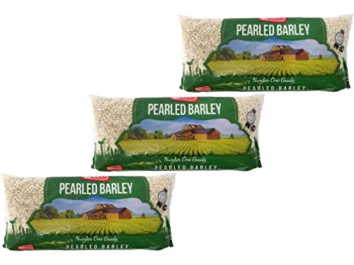 Pearl Barley, Kosher 16 Ounce Bag (3-Pack) Total Of 3 Pounds