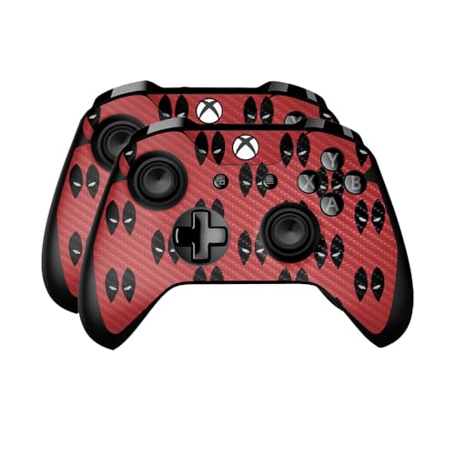 Carbon Fiber Skin Compatible with Microsoft Xbox One Controller (2 Pack) - Dead…