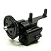 AX2 2 Aluminum Speed Transmission Case Gearbox for 1:10 Axial SCX10 Wraith Honcho RC Car Black