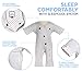 CribCulture 2-Pack Sleepsuit 2-Pack with Adjustable Ventilation for Infants 3-7 Months or 12-21 lbs for Transitioning Your Infant from Swaddling - Soft Sleep Suit Allows Baby to Move