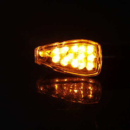Led indicatoren motorfiets, 4 stks Motorfiets Richtingaanwijzer Motor 12 V 14 LEDs Richtingaanwijzers voor CB1000R… - Image 7