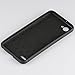 LG Q6 Case, J&D [Lightweight Bumper] [Anti-Scratch] [Leather Texture Pattern] Shock Resistant Protective Rubber Silicone TPU Slim Case for LG Q6 - Black